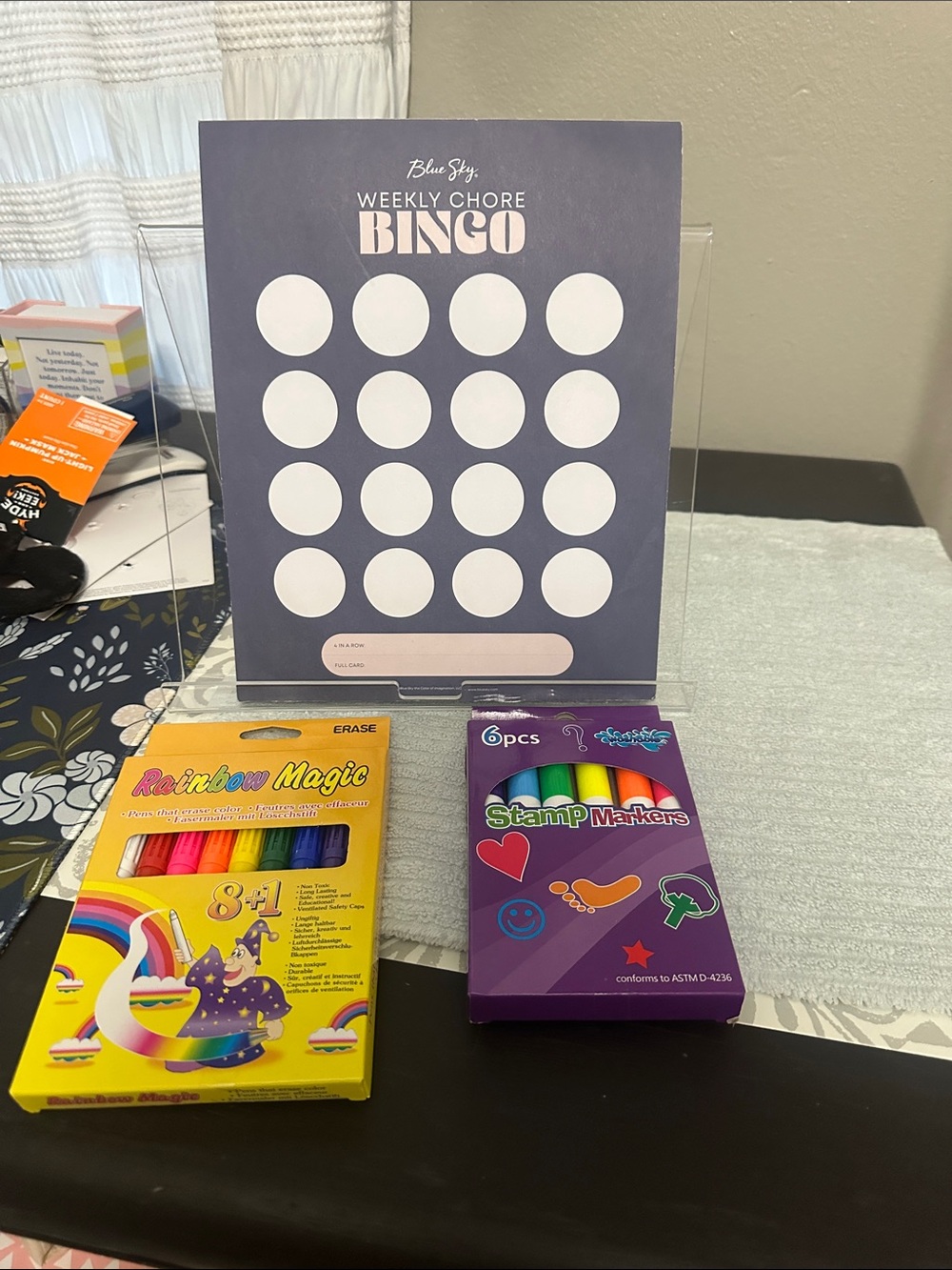 Blue Sky Weekly Chore Bingo Bundle NWT